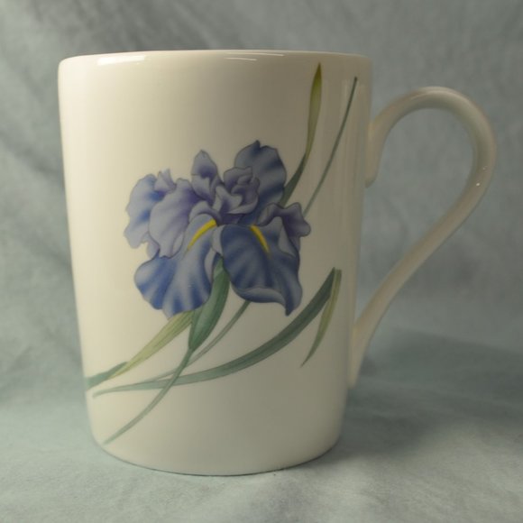 FOUR 12 oz Christopher Stuart Iris mug (w816) - Picture 8 of 13